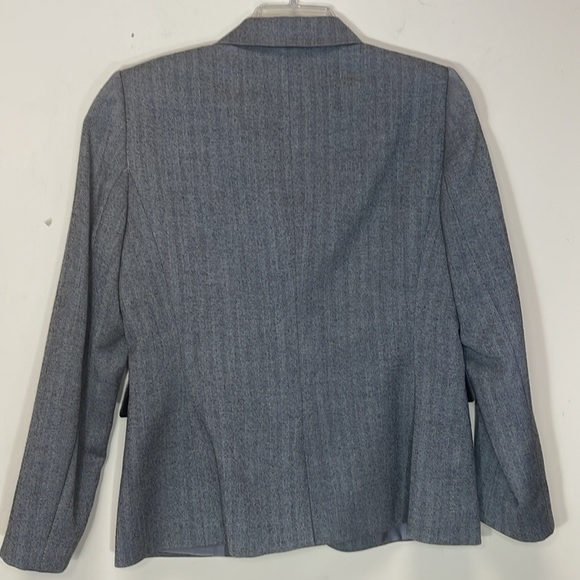 Tahari Grey Wool Blazer Jacket - Picture 2 of 14